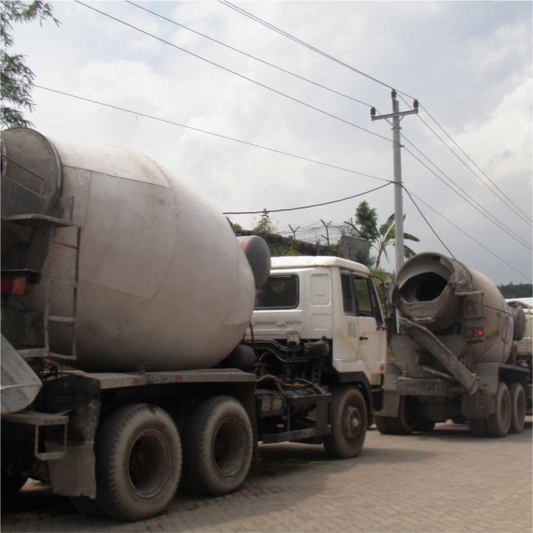 Pengecoran lantai gudang PT Maitland-Smith Indonesia