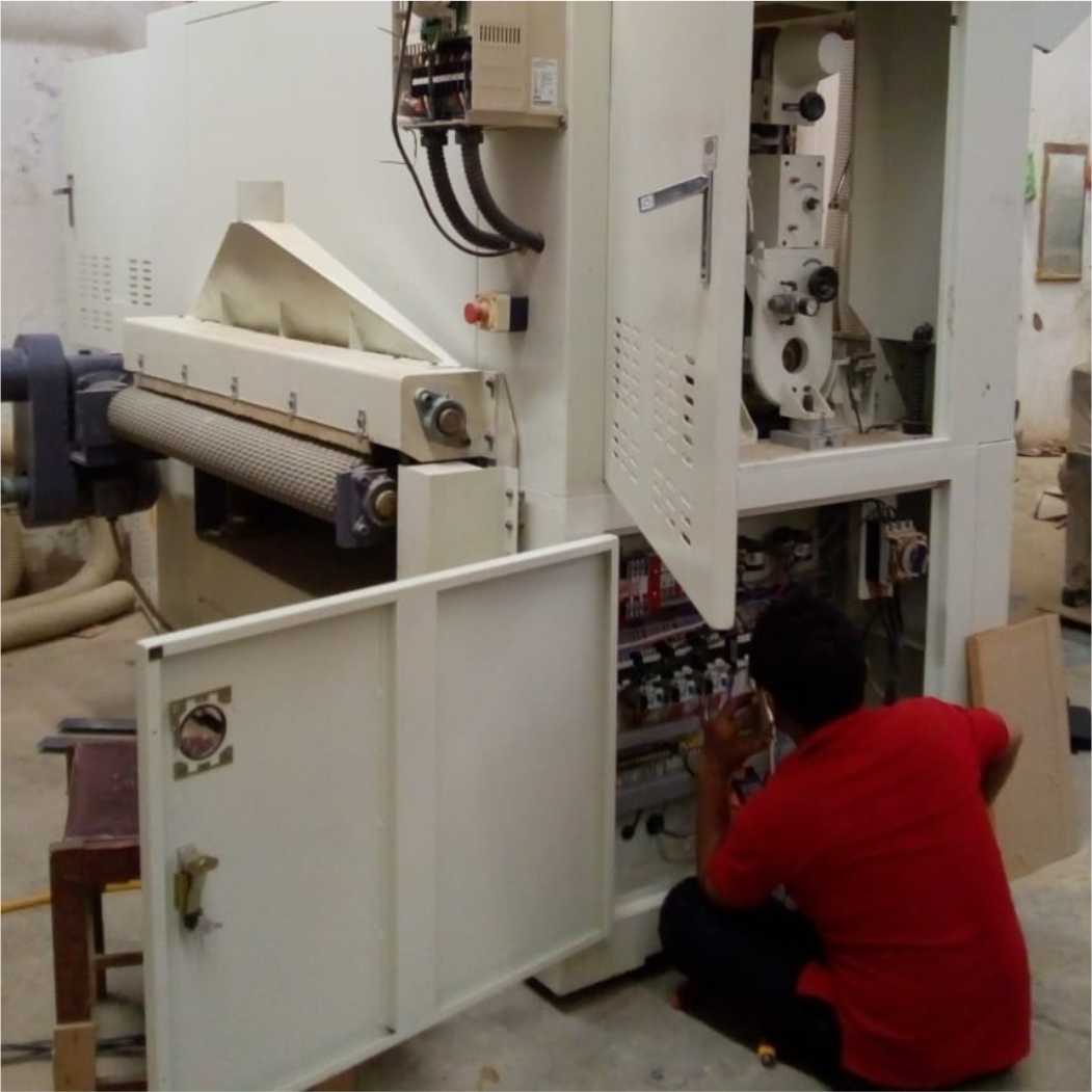Ducting system mendukung mesin produksi
